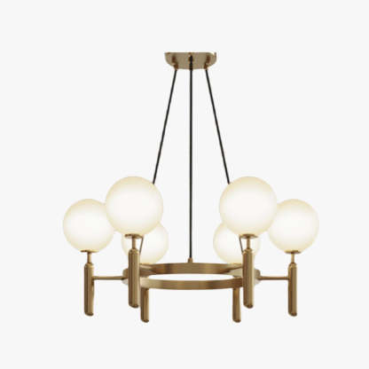 Marilyn Modern Glass Metal Pendant Light Living Room