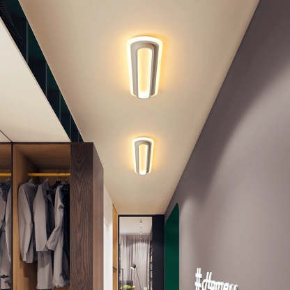 Modern Enzo ceiling lights in hallway