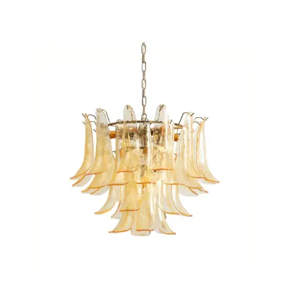 Marilyn Vintage Luxury Metal Glass Chandelier Living Dining Room Bedroom