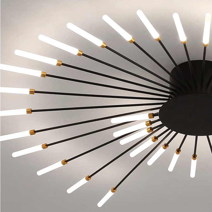 Lowry Fireworks Ceiling Light close-up,Modern Lighting