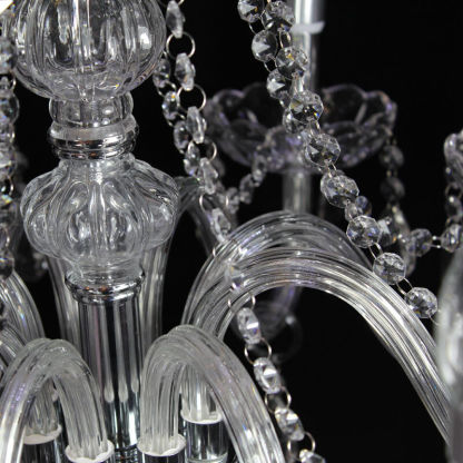 Silva Luxury Candlestick Crystal Chandelier