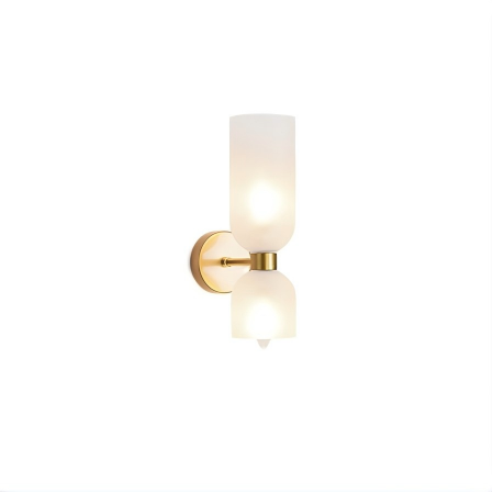 Hailie Modern Bedroom Glass Wall Lamp Sconce
