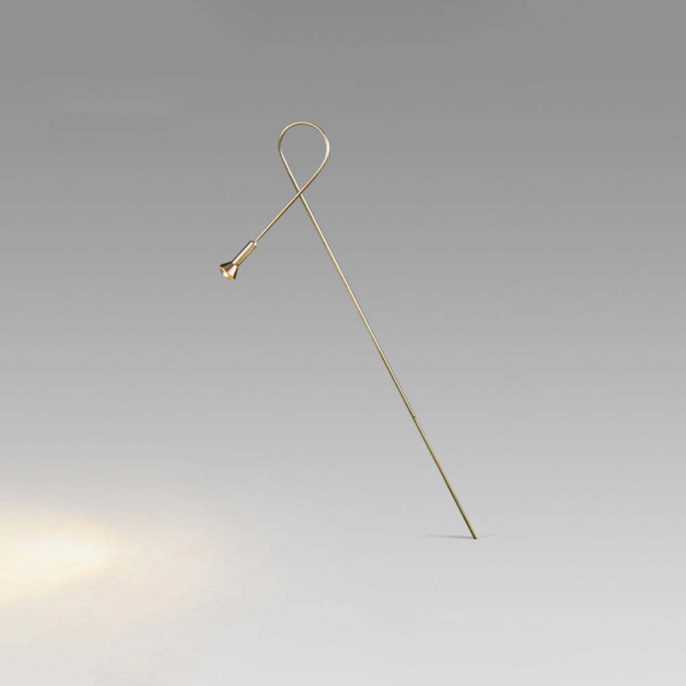 Las Sola Bella modern metal outdoor ground light
