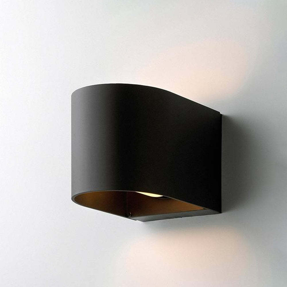 Black Orr Modern Cylinder Wall Lamp lighting