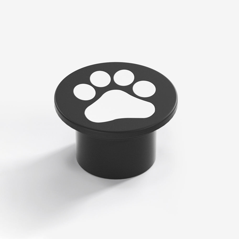 Close-up of Minori cat paw outdoor ground light