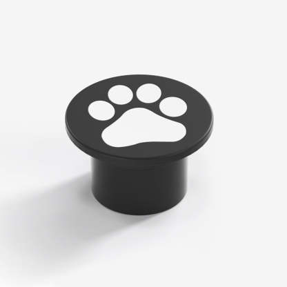 Close-up of Minori cat paw outdoor ground light