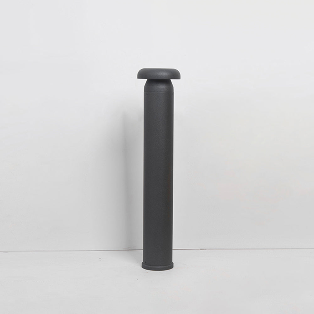 Pena Modern Cylinder Outdoor Path Light - Detail View