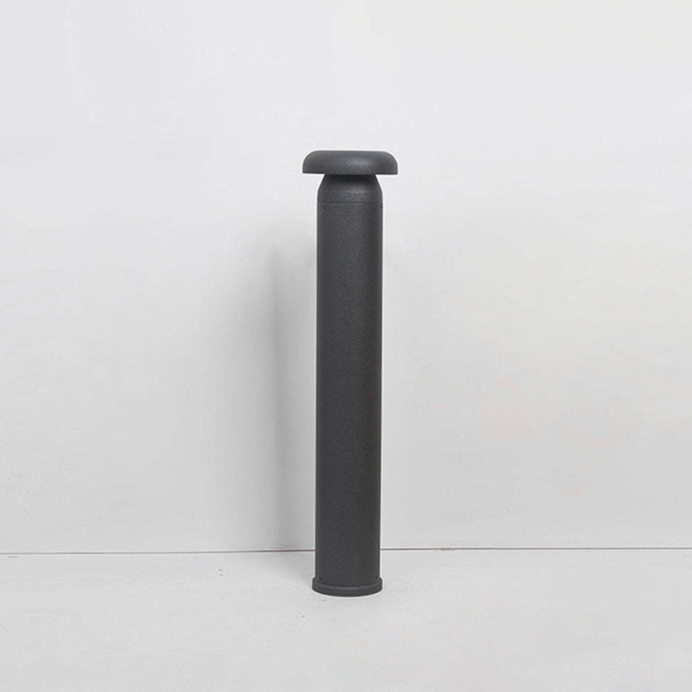 Pena Modern Cylinder Outdoor Path Light - Detail View