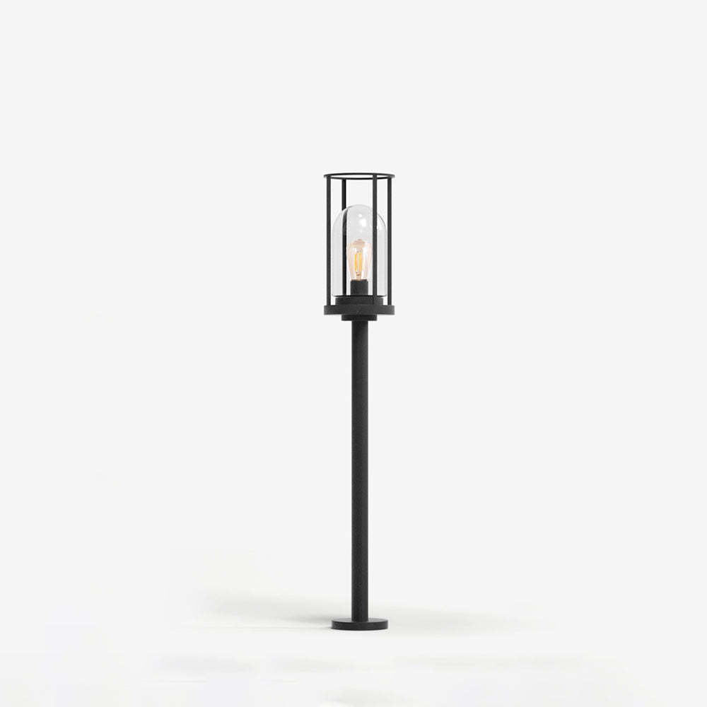 Pena metal cylindrical outdoor path light, modern garden lighting