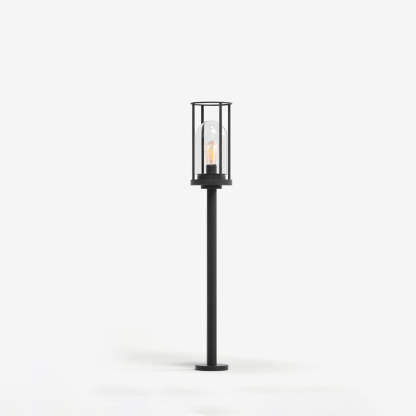Pena metal cylindrical outdoor path light, modern garden lighting