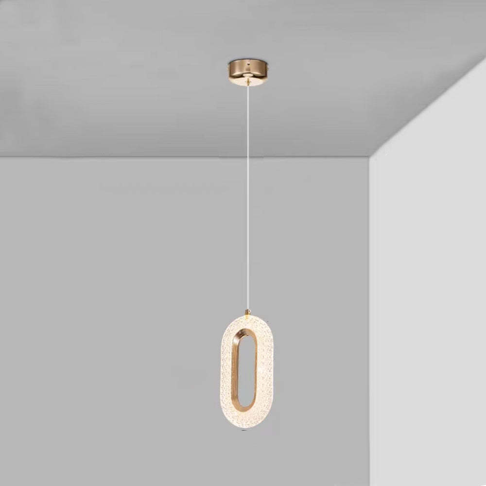 Kirsten Oval Pendant Light by Lassola