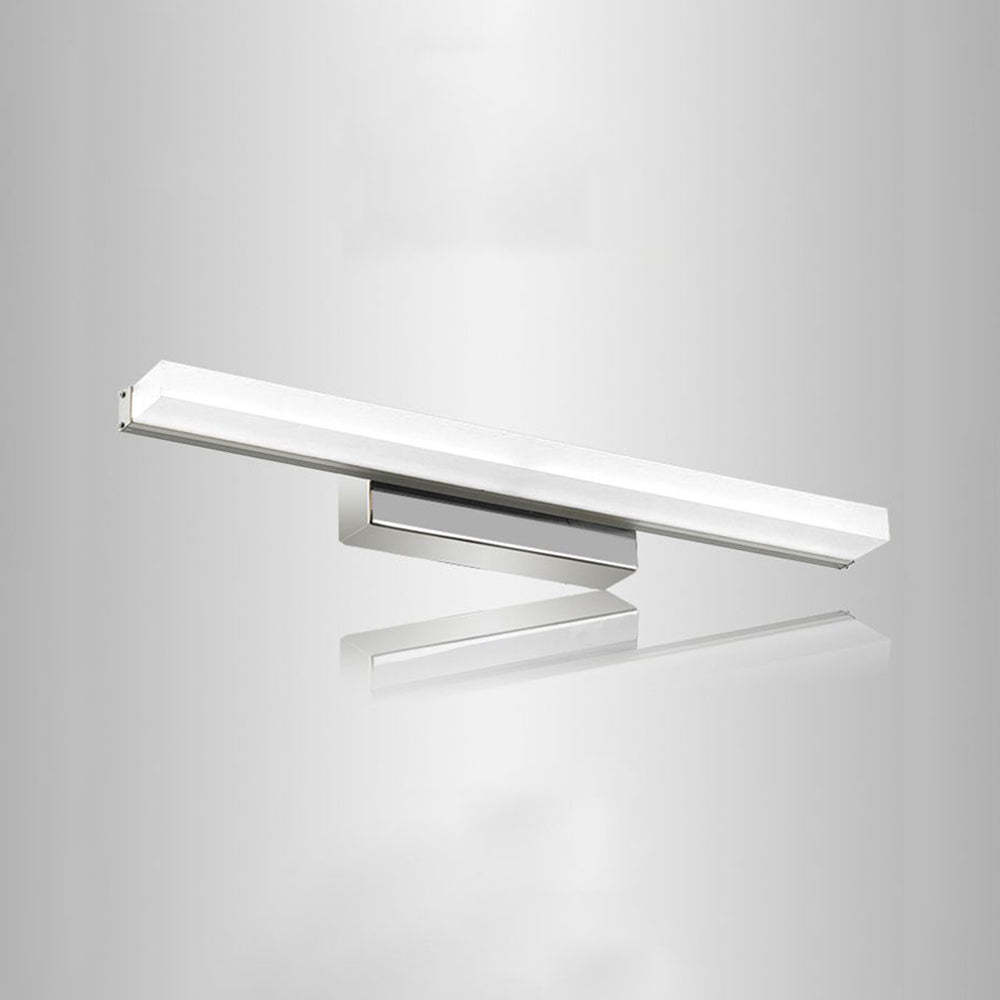 Leigh Modern Silver Vanity Wall Lamp