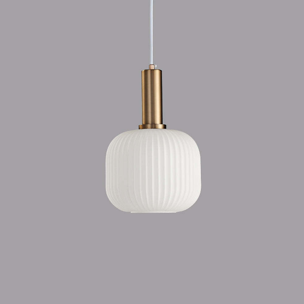 Hailie bubble glass pendant light. Modern lighting fixture.