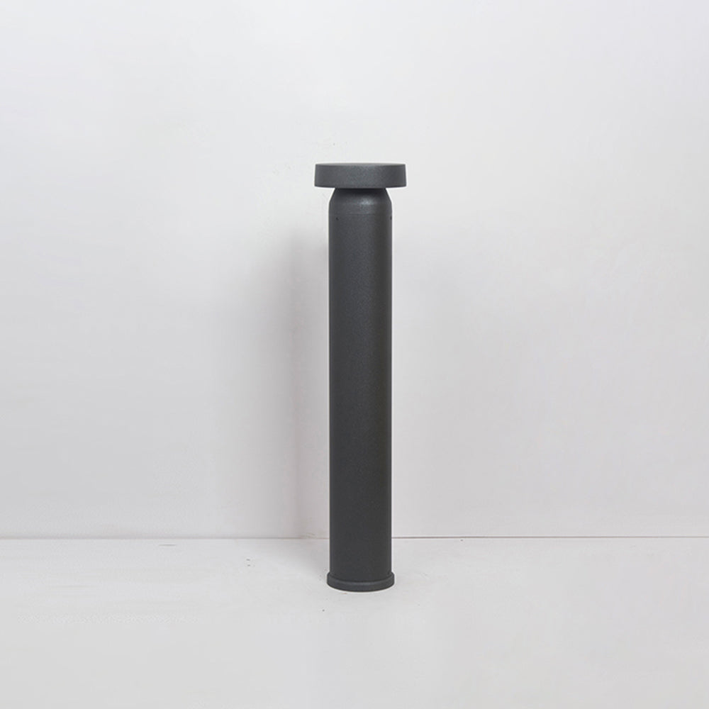 Pena Modern Cylinder Outdoor Path Light - Isolated Product Shot