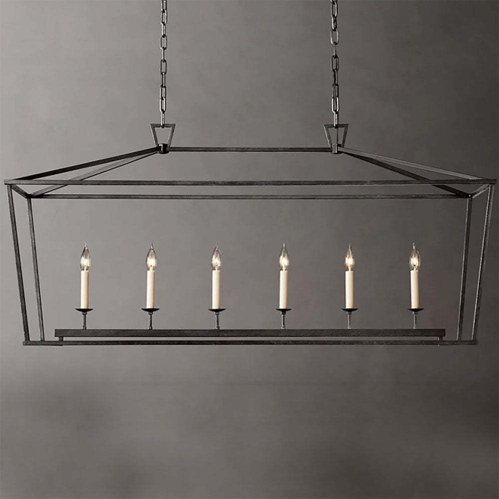 Metal Alessio Pendant Light. Vintage Style Lighting Fixture