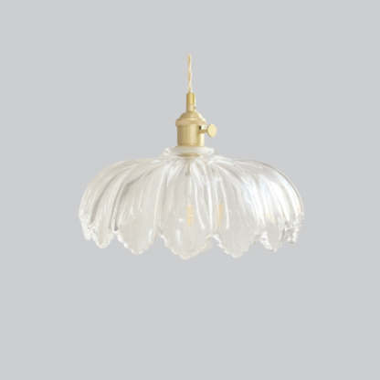 Hailie Art Deco Glass Pendant Light - Las Sola Lighting