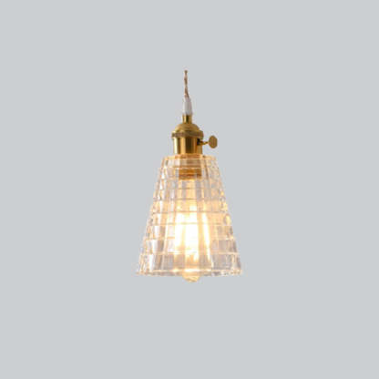 Art Deco Glass Pendant Light | Las Sola Lighting