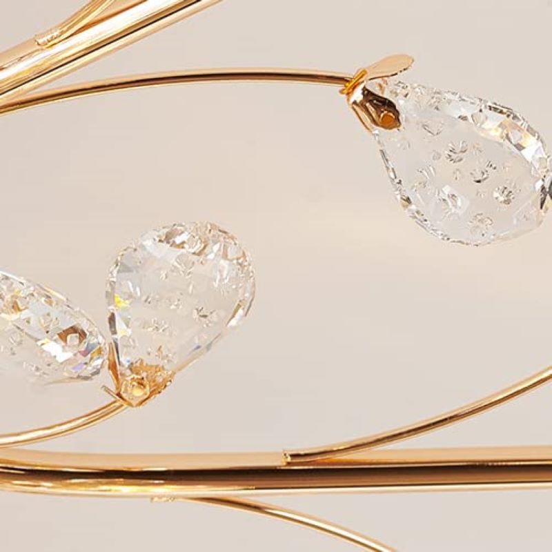 Valentina Chandelier crystal glass detail