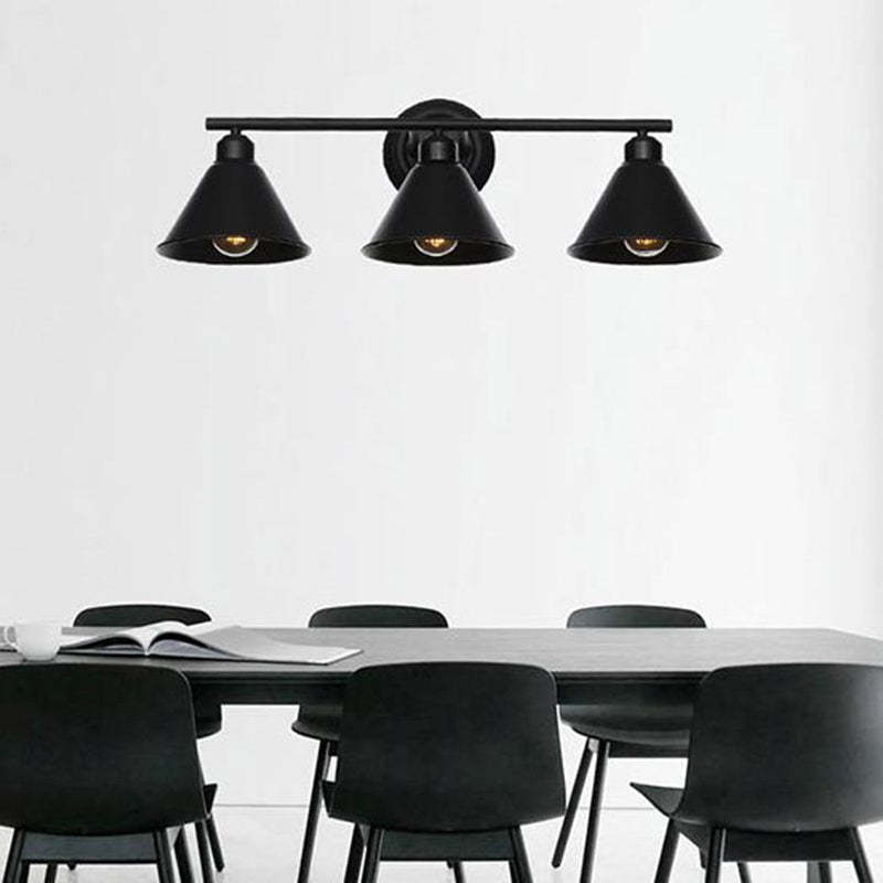 Alessio Industrial Wall Lamp - Rustic LED Vanity Light