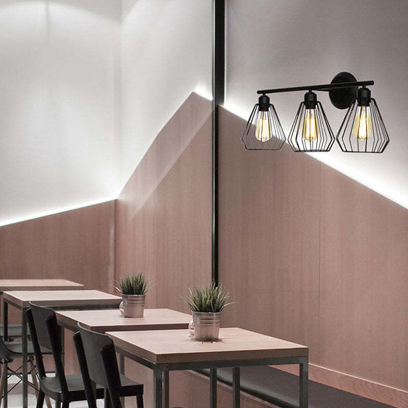 Industrial Vanity Wall Lamp in Restaurant - Modern Lighting