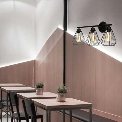 Industrial Vanity Wall Lamp in Restaurant - Modern Lighting