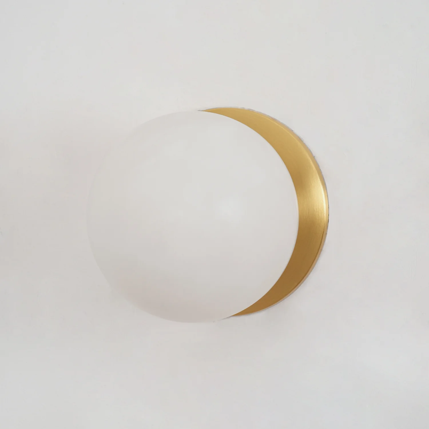 Jade Modern Round Mini Alabaster Wall Light Bedroom Hallway Living Room