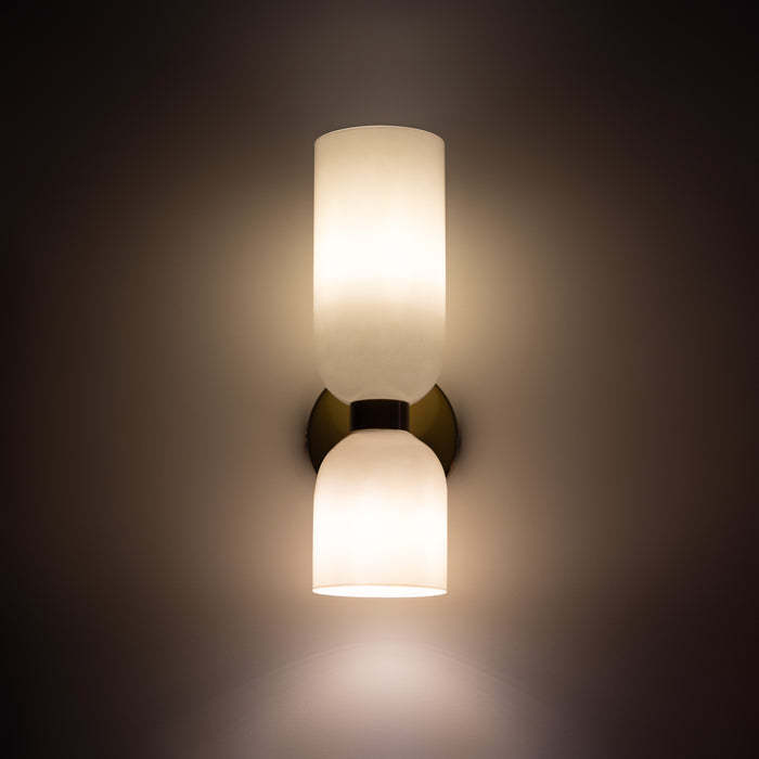 Hailie Modern Glass Wall Lamp Sconce, bedroom lighting