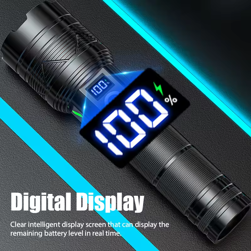 SKYRAY SK06 1000LM Flashlights Zoom Torch Light Rechargeable Lamp High Power Led Flashlight Outdoor Christmas Lights for Camping