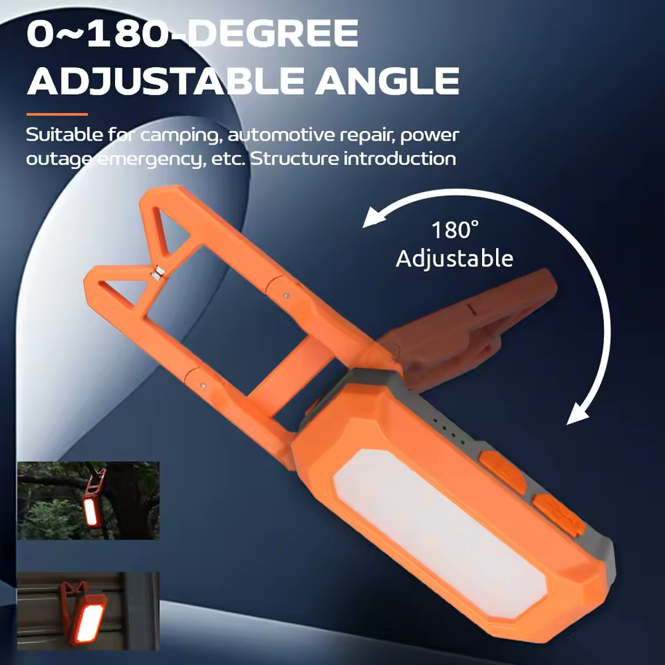 SKYRAY SL05 Magnetic Work light Camping Lights Rechargeable spotlights Lamp Led flashlight Waterproof flashlight for car repair