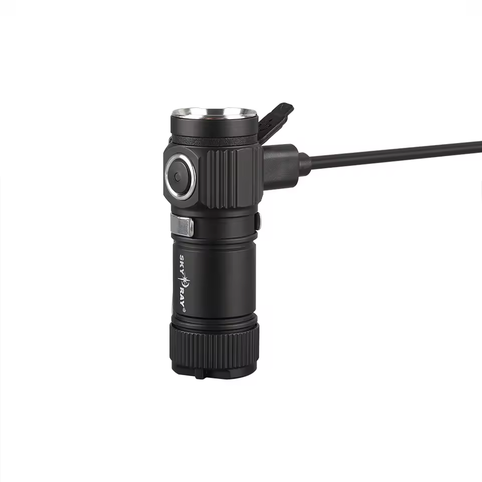 SKYRAY SK10 Mini Flashlight 1000LM Protable Work Light Magnet Tail Rechargeable EDC Lamp Waterproof Torch for Outdoor Camping