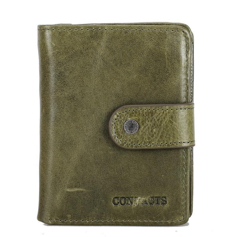 Anti-Theft RFID Protected Multi-Slot Classic Leather Wallet mySite