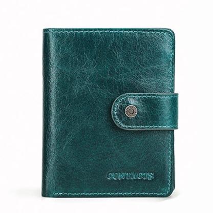 Anti-Theft RFID Protected Multi-Slot Classic Leather Wallet mySite