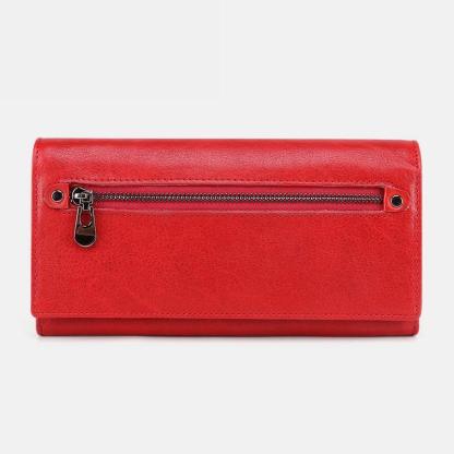 Genuine Leather RFID Vintage Wallet mySite