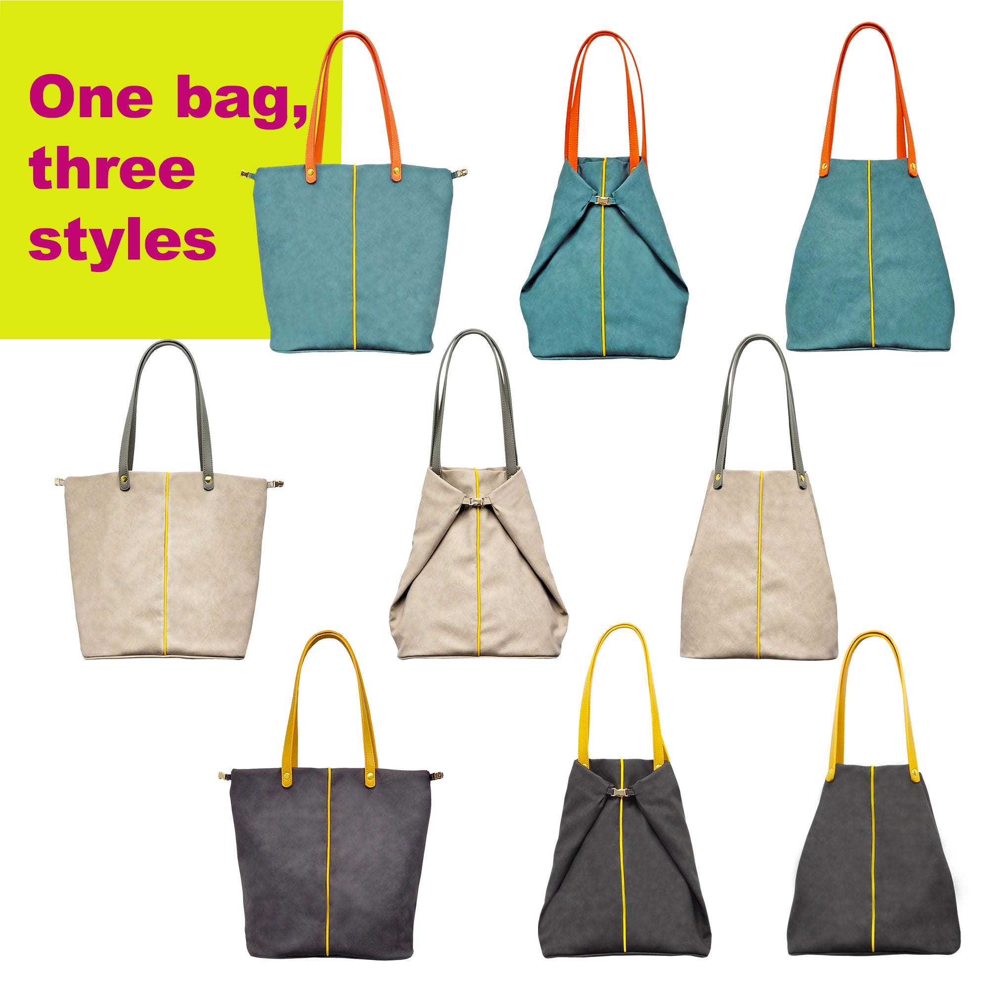 Two-tone Colour Shoulder bag -update