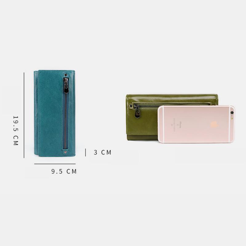 Genuine Leather RFID Vintage Wallet mySite