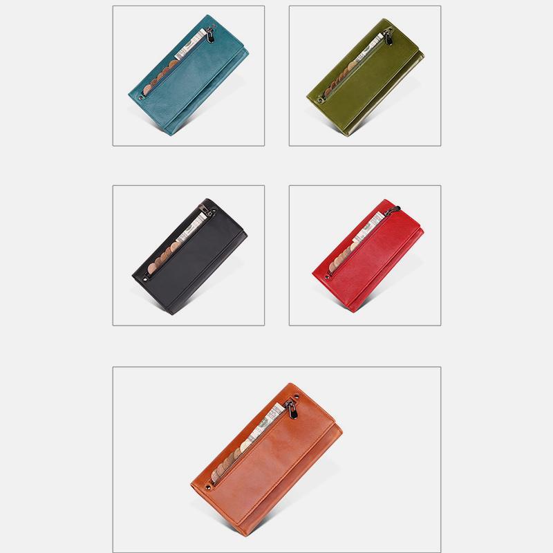 Genuine Leather RFID Vintage Wallet mySite