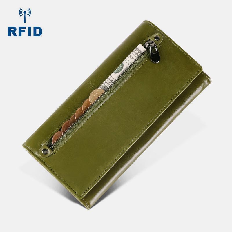 Genuine Leather RFID Vintage Wallet mySite