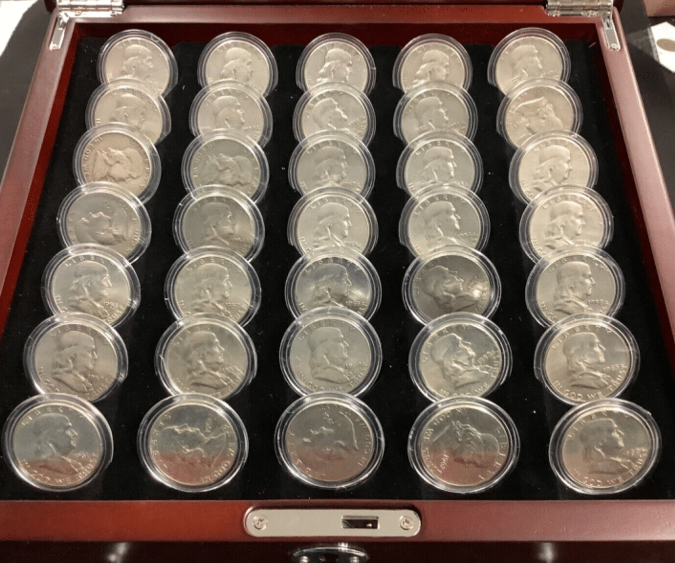 1948-1963 Franklin Half Dollars Brilliant Uncirculated