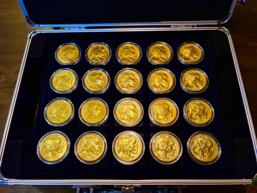 [Complete Set] 2019~2024 American Gold Silver Buffalo 1 oz $50