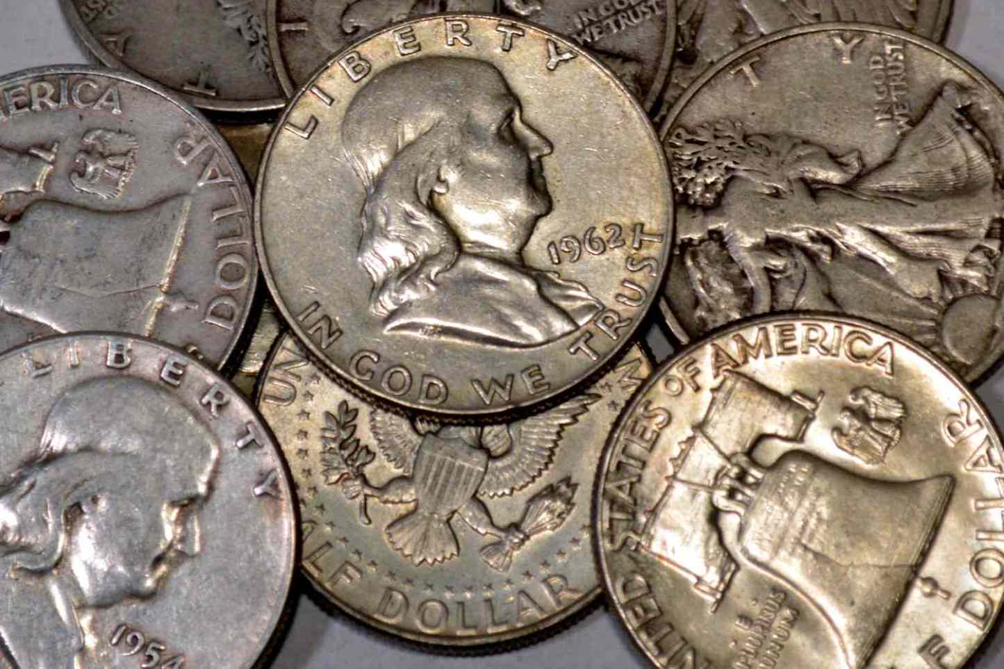 1948-1963 Franklin Half Dollars Brilliant Uncirculated