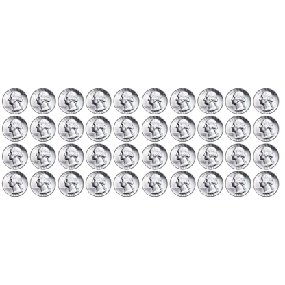 1932~1941 Washington Silver Quarter Proof 10-pc Se