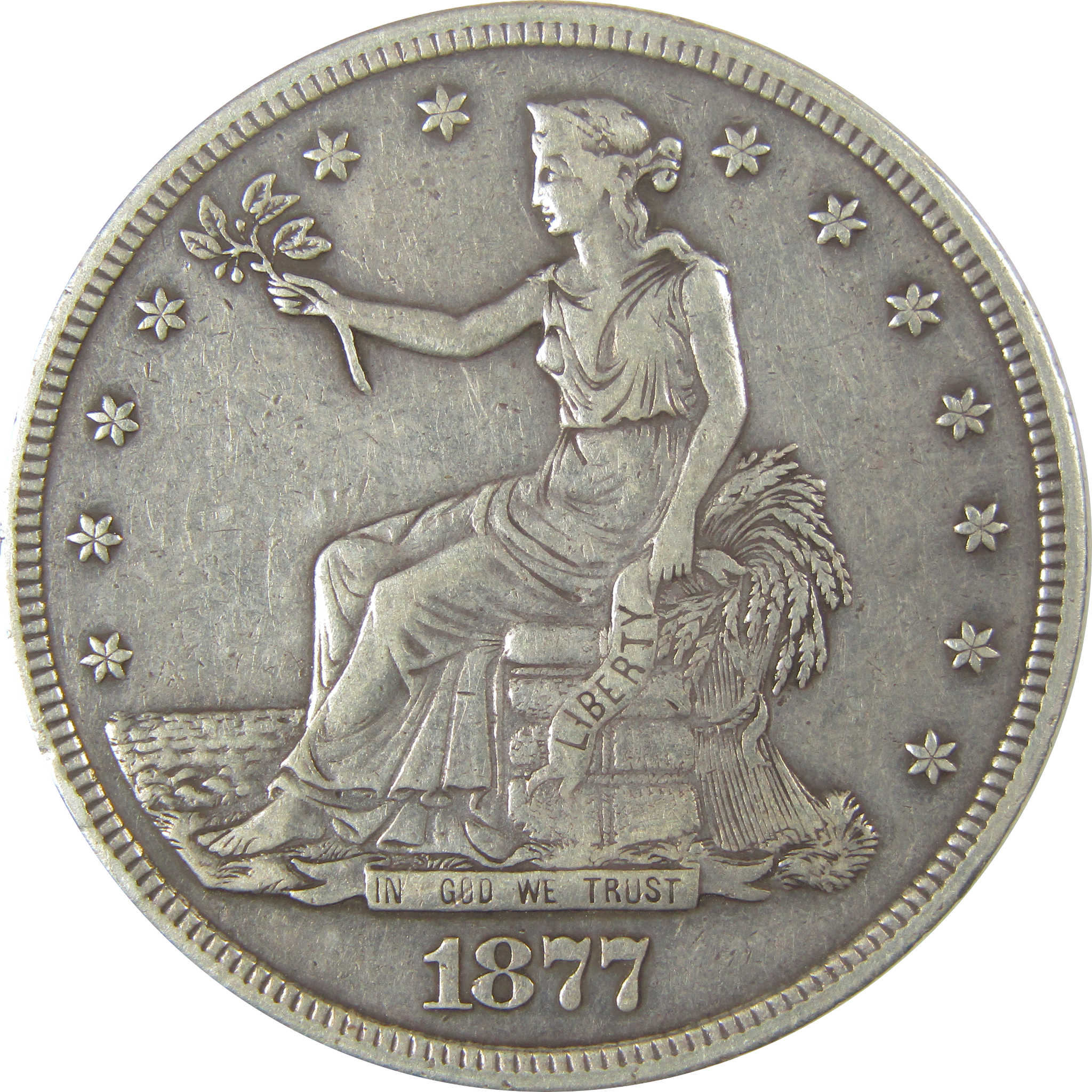 (1873-1885) Silver Trade Dollar 13PC