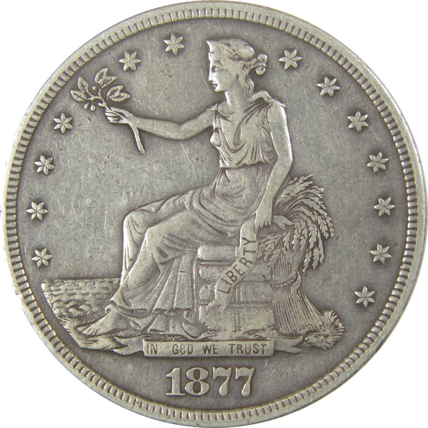 (1873-1885) Silver Trade Dollar 13PC