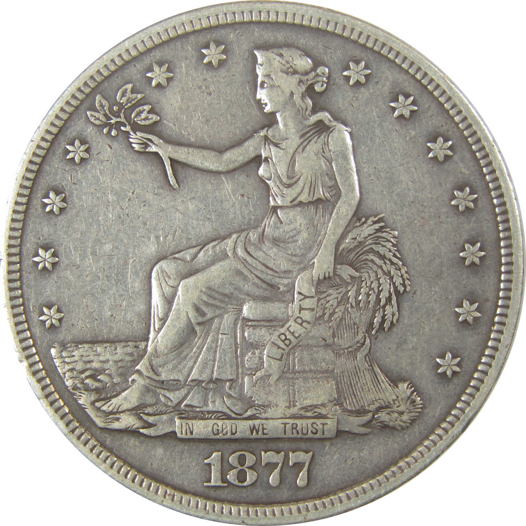 (1873-1885) Silver Trade Dollar 13PC