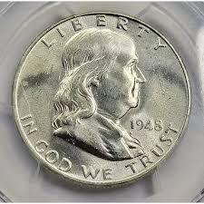 1948-1963 Franklin Half Dollars Brilliant Uncirculated