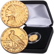1908-1929 Indian Head $5 Gold Coin Fine Uncirculated Limited Edition