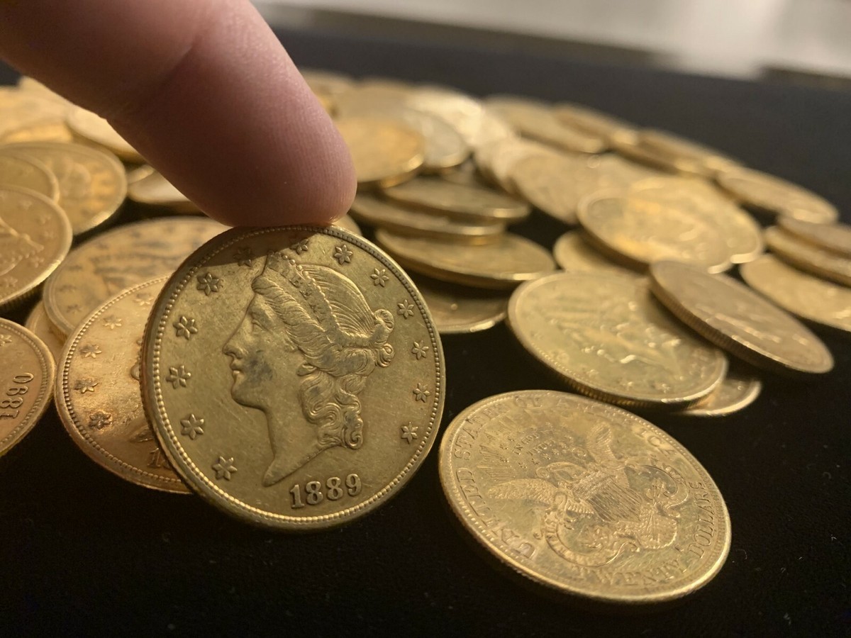 1850-1866 Liberty Head $20 Gold Coin Fine Uncirculated Limited Edition