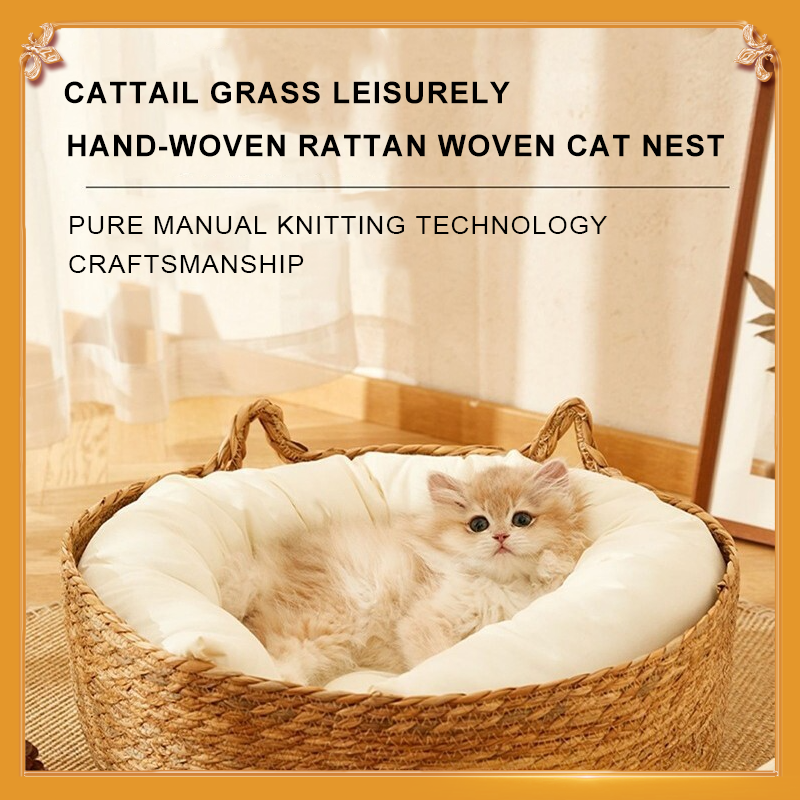 Rattan Cat Nest