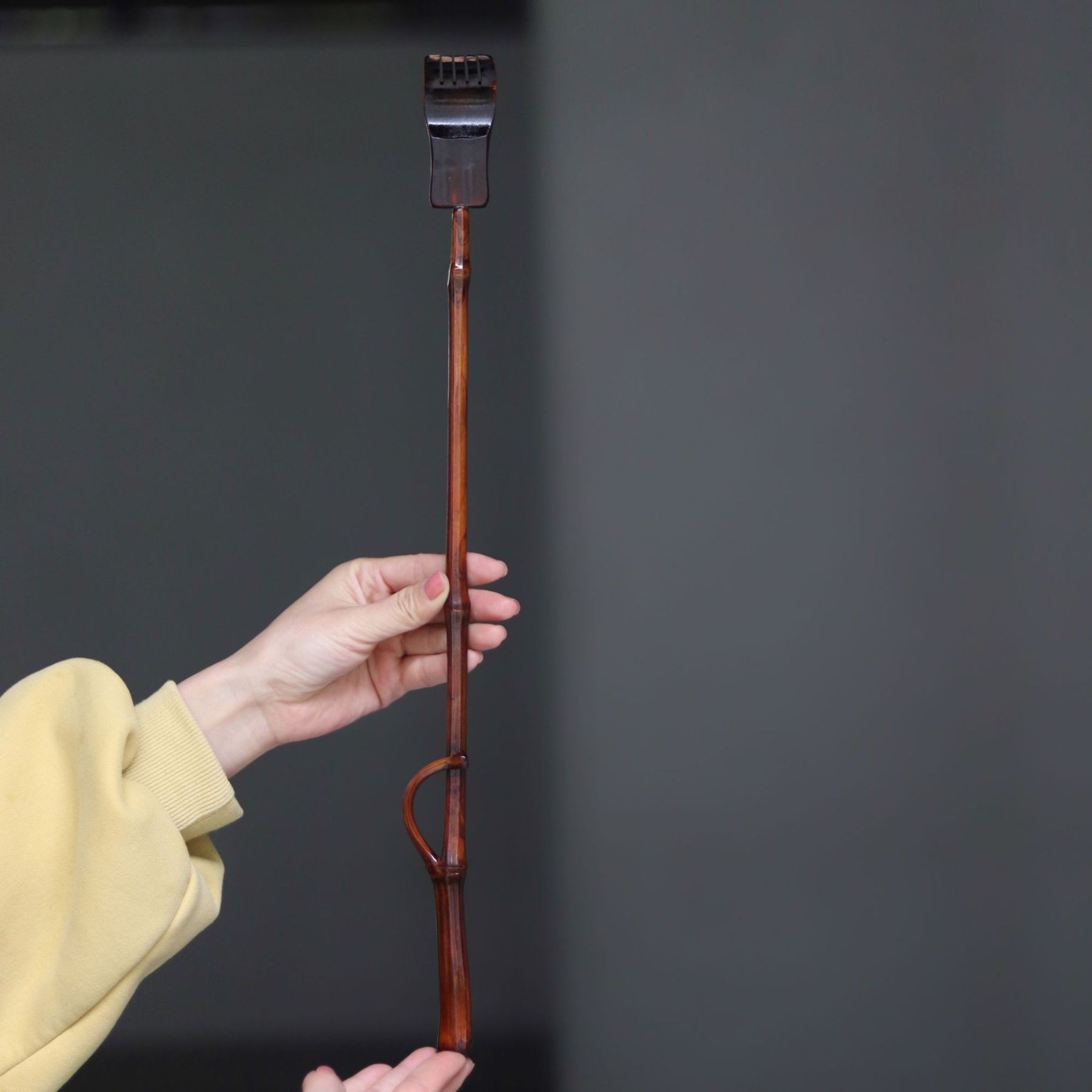 Natural Bamboo Back Scratcher-Bamboo Weaving