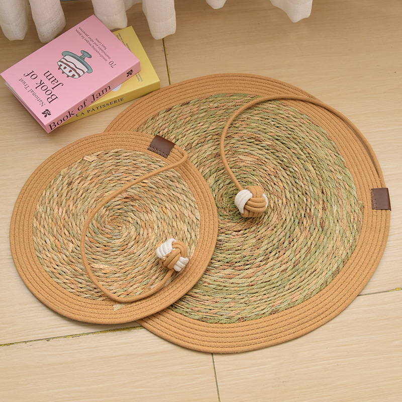 Cat Scratch Pad-Bamboo Weaving